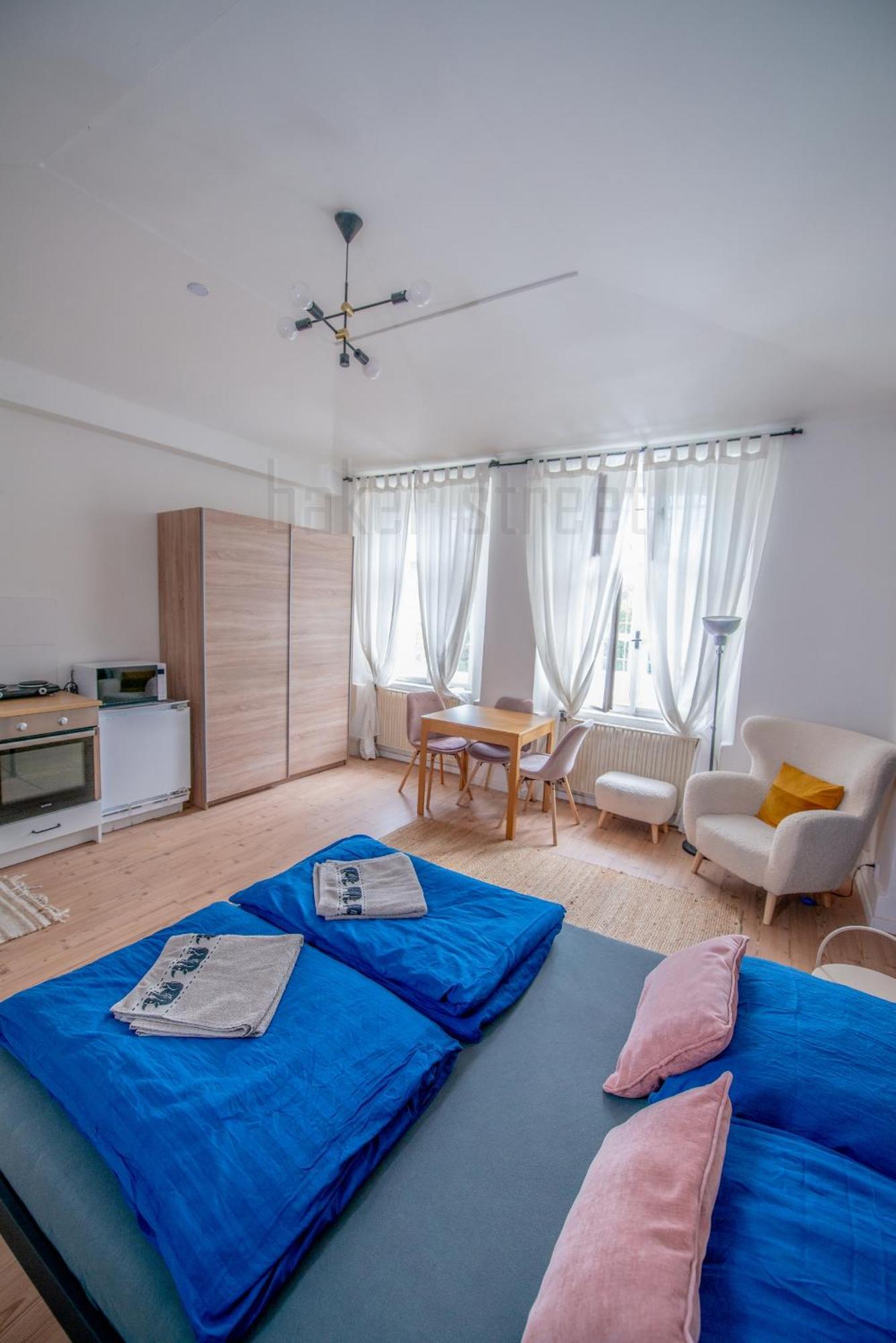 Cozy Apartment Close To Palmovka Prag Exterior foto